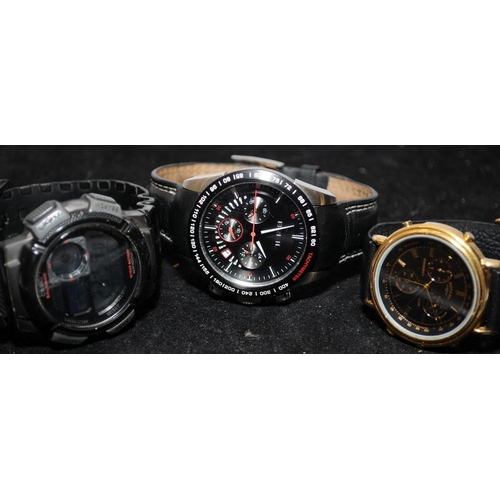 105 - 3 x gents quartz watches to include a Breil Speed One chronograph, a Rotary alarm chronograph and a ... 