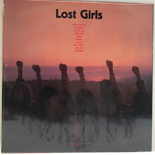 12 - BAT FOR LASHES VINYL LP RECORDS. Here we have 2 copies of ‘Lost Girls’ both on coloured vinyl (Sunri... 