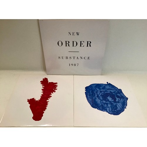 16 - NEW ORDER SUBSTANCE VINYL LP. Great double album found here on Factory Records from 1987 with Emboss... 