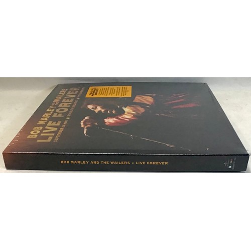 33 - BOB MARLEY & THE WAILERS  LP BOX SET ‘LIVE FOREVER’. This is a factory sealed box set on Island Reco... 