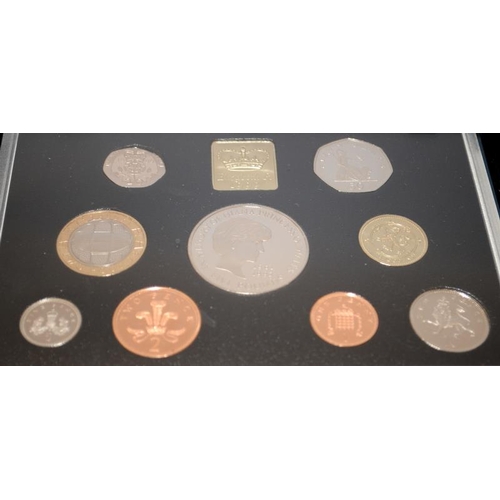 42 - Royal Mint 1971 coin set together with 1999 proof coin set