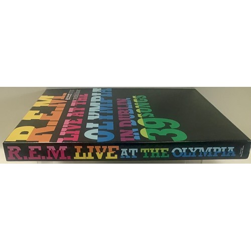 18 - REM ‘LIVE AT THE OLYMPIA IN DUBLIN 39 SONGS’ LP VINYL RECORD BOX SET. 2009 Release on Warner Brother... 