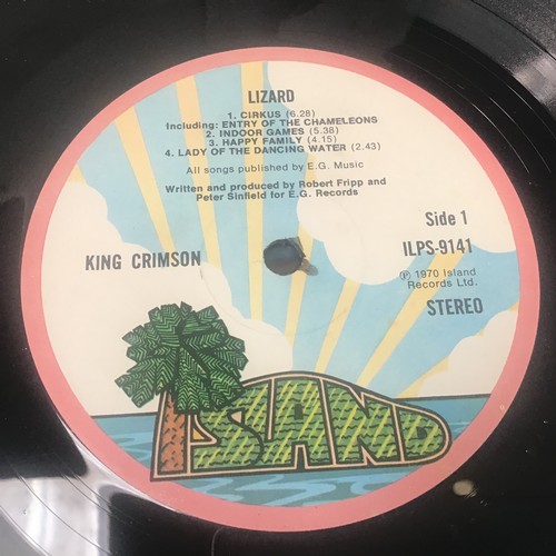 47 - KING CRIMSON ‘LIZARD‘1st PRESS ON ISLAND PINK RIM LABELS. This vinyl was released in 1970 and is fou... 