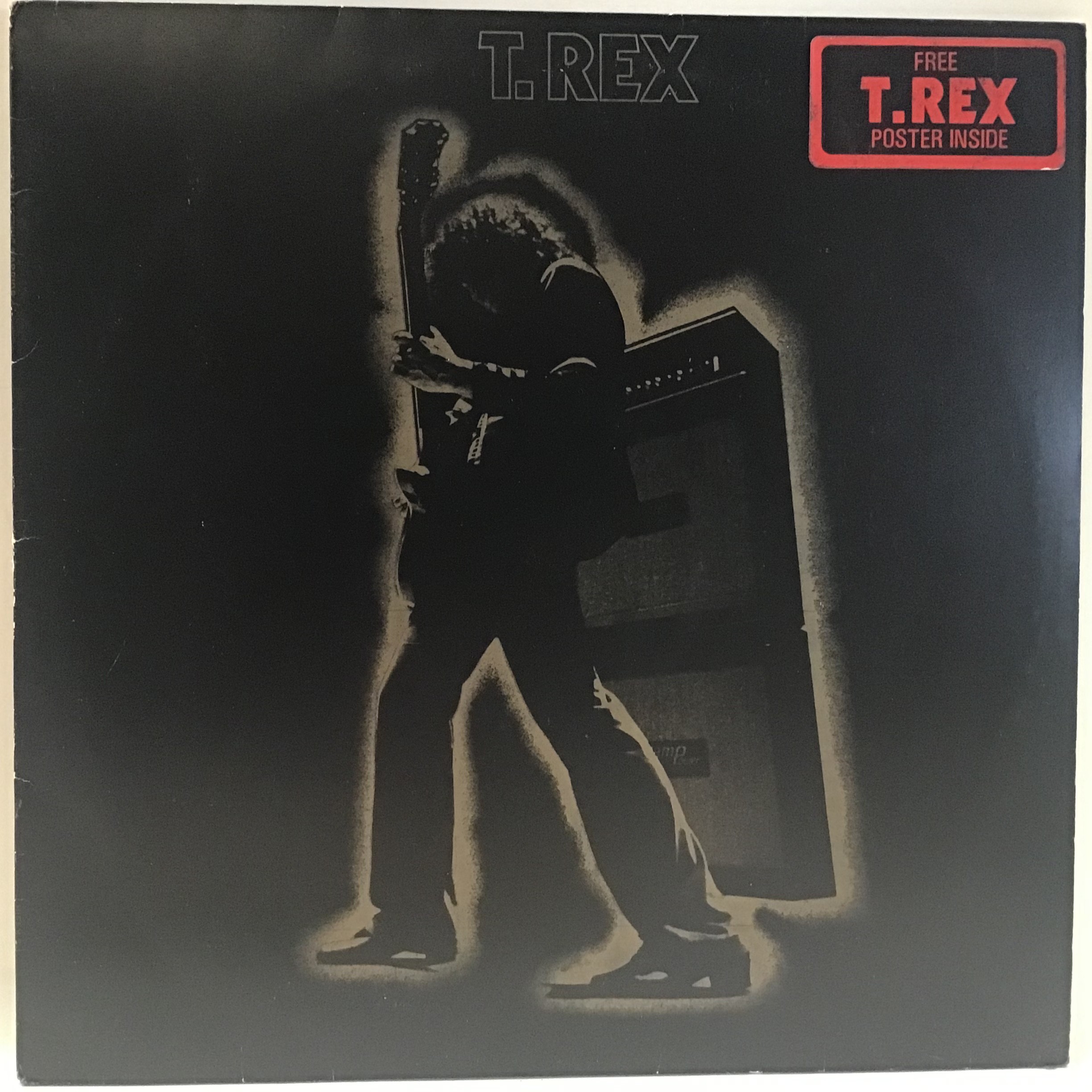 T-REX VINYL LP 'ELECTRIC WARRIOR' WITH POSTER. This is a