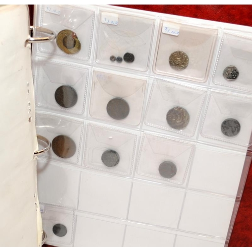 50 - Folder containing a large quantity of World coins. Alphabetically presented from Guatamala through t... 