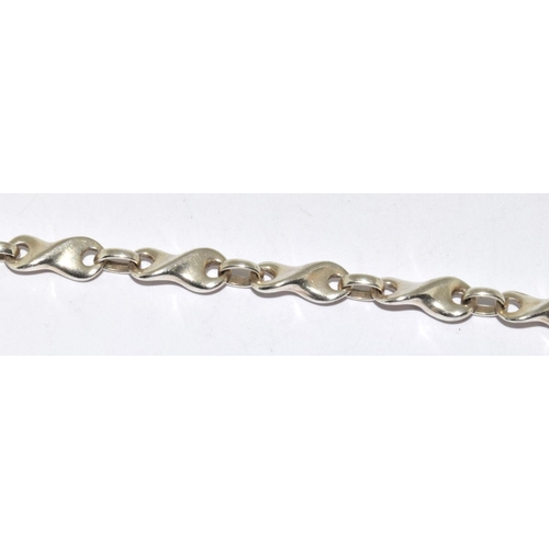 185 - Two 925 solid silver bracelets