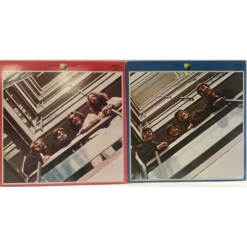 46 - THE BEATLES X 2 VINYL LP RECORDS. 2 double albums here to include - 1967/1970 - 1962/1966. Both come... 