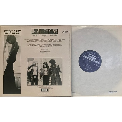 58 - THIN LIZZY SELF TITLED VINYL LP RECORD. Here we have an Ex copy of their 1st LP on UK Stereo Decca S... 