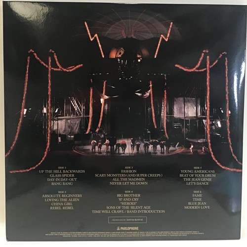 29 - DAVID BOWIE ‘GLASS SPIDER (LIVE MONTREAL ‘87)” TRIPLE VINYL LP. This is a 3 LP Live Album released i... 