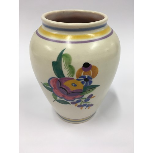 35 - Poole Pottery shape 198 HCL ? pattern vase 5.75