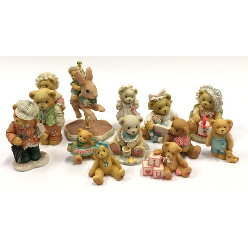 36 - Collection of unboxed Cherished Teddies figurines (13).