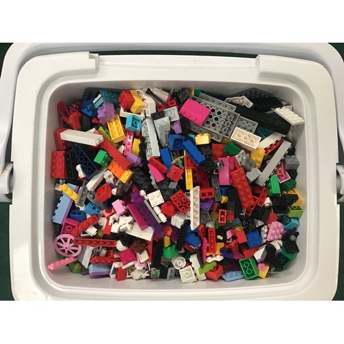 47 - Large container of loose Lego bits.