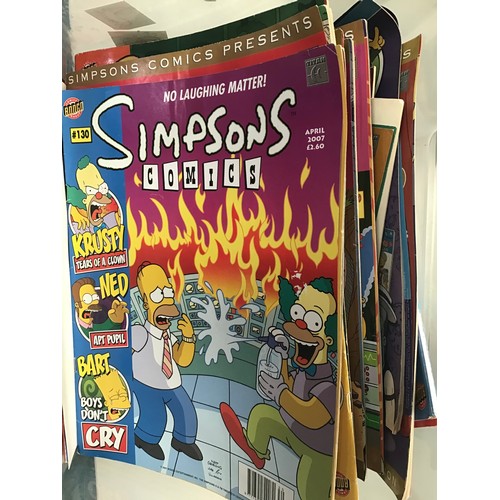 50 - Collecton of various Simpsons comics.