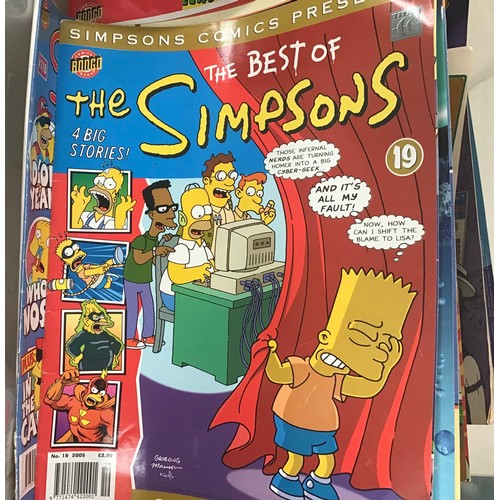 50 - Collecton of various Simpsons comics.