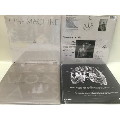 126 - FLORENCE & THE MACHINE LP RECORDS X 4. Great selection of factory sealed records here with titles as... 
