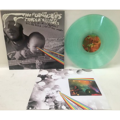 47 - FLAMING LIPS ‘STARDEATH WHITE DWARFS - DOING DARK SIDE OF THE MOON’ VINYL LP RECORD. This is a press... 