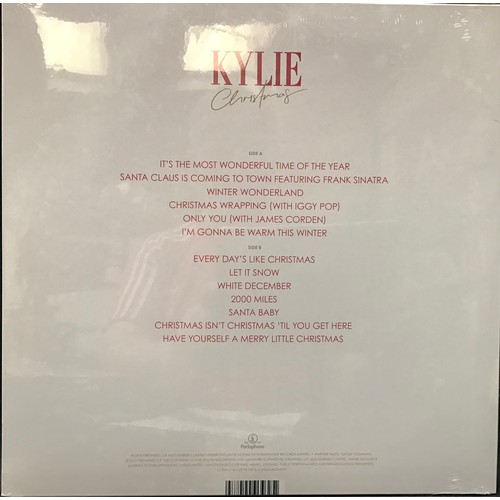 24 - KYLIE MINOGUE ‘KYLIE CHRISTMAS’ WHITE VINYL LP. Here on white vinyl from Parlophone Records we find ... 