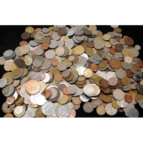 117 - Box Foreign Coins (4)