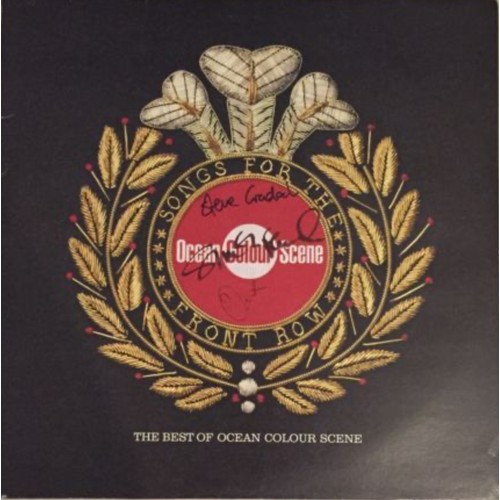 OCEAN COLOUR SCENE SONGS FROM THE FRONT ROW THE BEST OF SIGNED