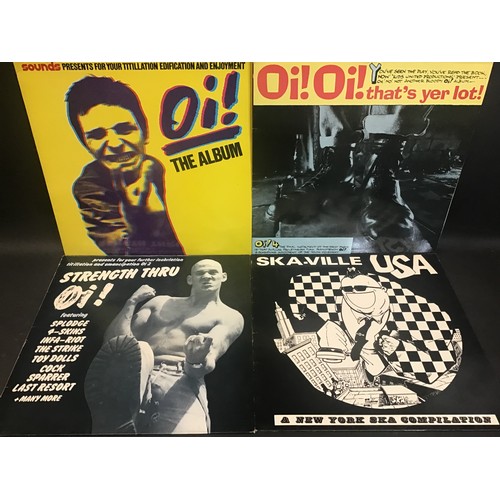 11 - PUNK / SKA VARIOUS ARTIST ALBUMS X 4. In this set we find 3 OI! Albums entitled - Strength Thru Oi -... 