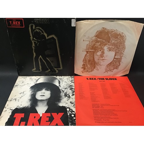 429 - T.REX / MARC BOLAN VINYL LP RECORDS X 3. Albums in this pack include - Electric Warrior (original in... 