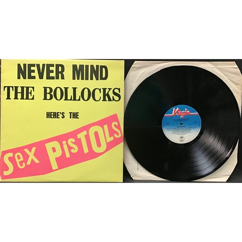 66 - THE SEX PISTOLS VINYL LP RECORD ‘NEVER MIND THE BOLLOCKS’. Great punk album here on this Virgin V208... 