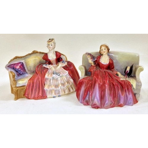 54 - Royal Doulton vintage figurines  Sweet Twenty, Belle of The Ball HN1997