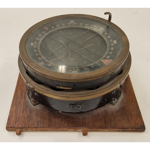 64 - Military issue gimble compass model type P10 no 25953