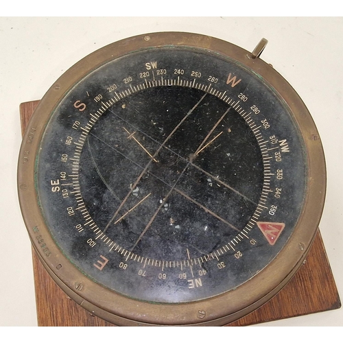 64 - Military issue gimble compass model type P10 no 25953