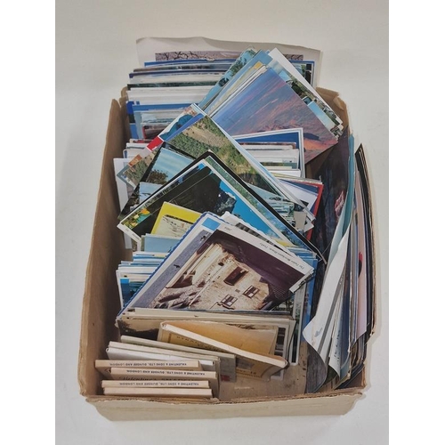 87 - Box mixed postcards both English and European