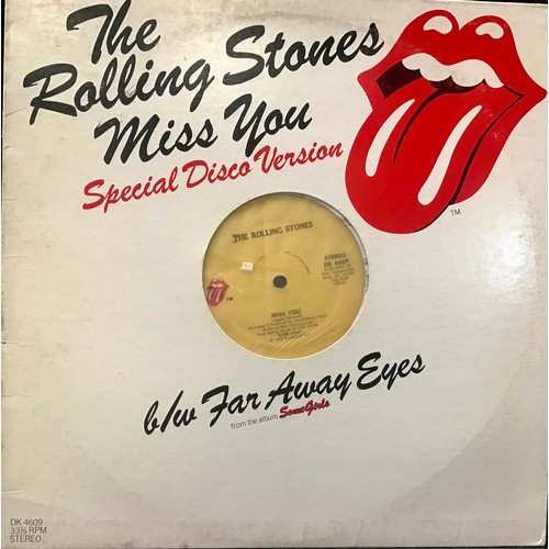 75 - THE ROLLING STONES ‘MISS YOU’ SPECIAL DISCO VERSION USA 12 INCH VINYL SINGLE. This is a (Special Dis... 