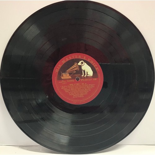 67 - ELVIS PRESLEY 'ROCK N ROLL NO. 2' VINYL LP RECORD. Rare original 1957 HMV label CLP 1105. Vinyl play... 