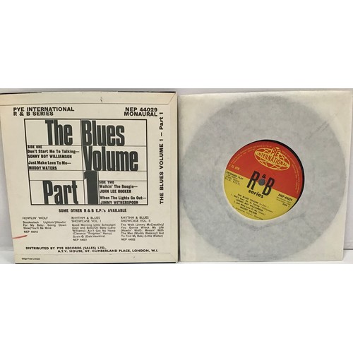 504 - (EP) THE BLUES VOLUME 1 PART 1 - VARIOUS ARTISTS. This is a fantastic 1960 U.K. Pye EP NEP 44029 Fro... 