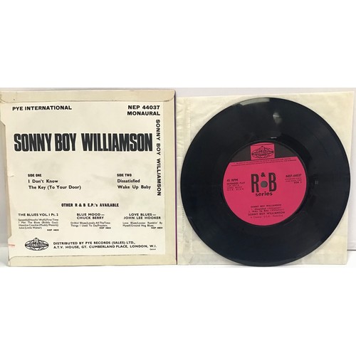 507 - SONNY BOY WILLIAMSON SELF TITLED RARE UK EP. Archive quality vinyl here on Pye International NEP 440... 