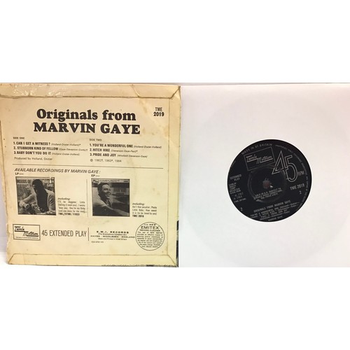 515 - MARVIN GAYE EP ' ORIGINALS FROM MARVIN GAYE '. Original UK EP issued in 1964 by Tamla Motown Records... 