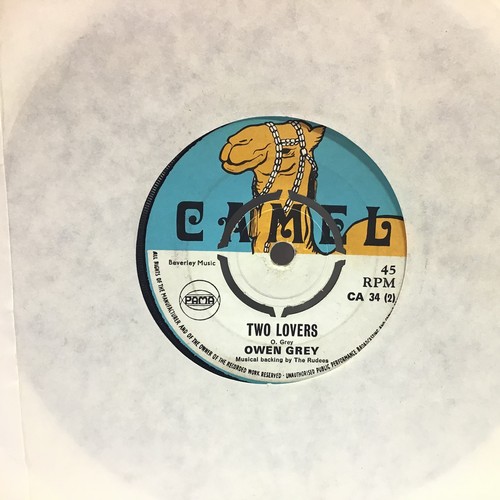 518 - OWEN GRAY - DON'T TAKE YOUR LOVE AWAY/ TWO LOVERS SKINHEAD 7”. This is a single from 1969 on Camel R... 