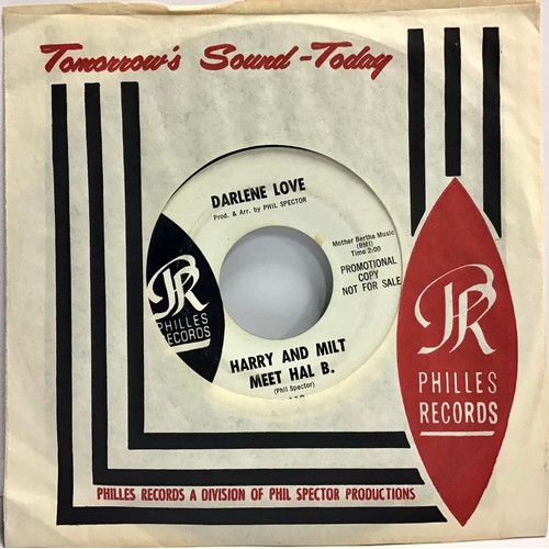 524 - DARLENE LOVE DEMO 7” ‘CHRISTMAS (BABY PLEASE COME HOME’. Lovely promo copy here on US Phillies Recor... 