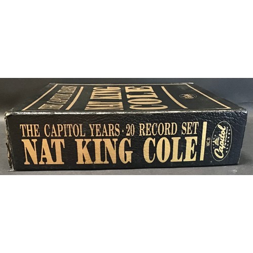 72 - VERY RARE NAT KING COLE - 'THE CAPITOL YEARS' BOX SET. This is a 20 LP Import Vinyl Box Set. The box... 