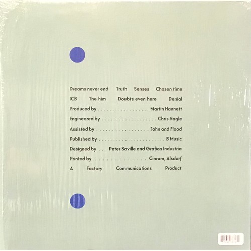 116 - NEW ORDER - LIMITED EDITION ALBUM ‘MOVEMENT’. This is a RARE Clear Vinyl Version  which is pressed o... 
