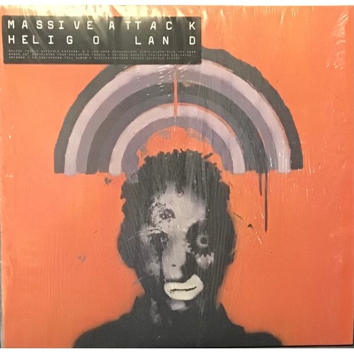 267 - MASSIVE ATTACK ‘HELIGO LAND’ TRIPLE VINYL RECORD. Pressed on 180 gram Vinyl we have this 2 x LP (180... 