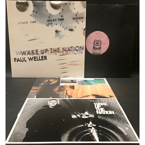 137 - PAUL WELLER - WAKE UP THE NATION VINYL LP RECORD. Released in 2010 this is an original foil cover wi... 