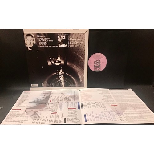 137 - PAUL WELLER - WAKE UP THE NATION VINYL LP RECORD. Released in 2010 this is an original foil cover wi... 