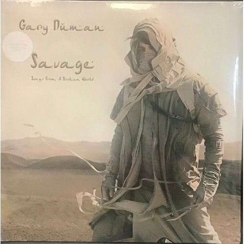 119 - GARY NUMAN 'SAVAGE: SONGS FROM A BROKEN WORLD' VINYL ALBUM. A BMG Records released double album from... 