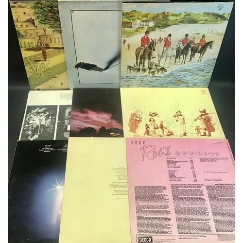 184 - GENESIS VINYL ALBUM SELECTION OF 9 RECORDS. Here titles are as follows - Selling England By The Poun... 