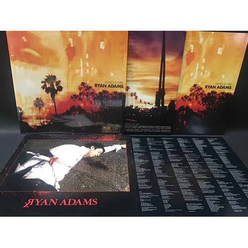 84 - RYAN ADAMS VINYL LP RECORDS X 3. All in Ex conditions with titles as follows - ‘Ashes And Fire’ comp... 