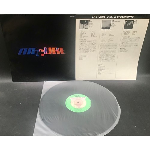 258 - THE CURE JAPANESE IMPORT VINYL ALBUMS X 2. FOund here in Ex as new conditions we find ‘The Head On T... 