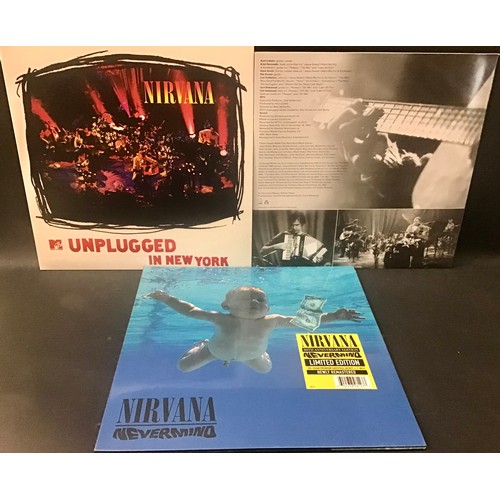 388 - NIRVANA VINYL LP RECORDS X 2. Here we have a factory sealed copy of ‘Nevermind’ 30th Anniversary edi... 