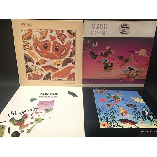 114 - TALK TALK VINYL LP RECORDS X 4. Here we have titles - Natural History - It’s My Life - - History Rep... 