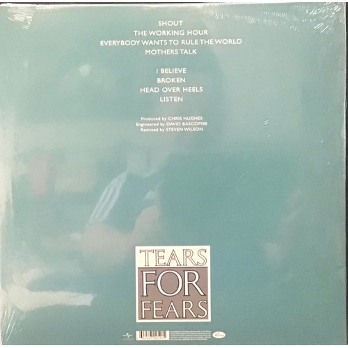 33 - TEARS FOR FEARS ‘SONGS FROM THE BIG CHAIR’ VINYL FACTORY SEALED ALBUM. 2014 Stereo mix Single LP on ... 