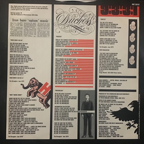 34 - THE STRANGLERS ‘THE RAVEN’ 3D COVER VINYL LP RECORD. Here we find a Limited edition of 20,000 copies... 